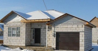 Одноэтажные дома из пеноблоков под ключ в Евпатории - от 135759 рублей